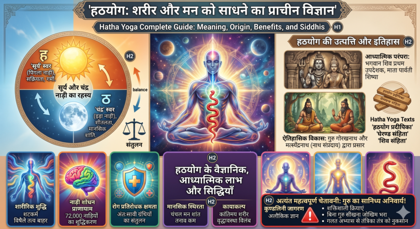 Hatha Yoga practice for energy balance