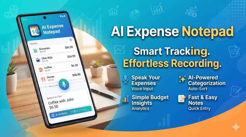 ai expense notepad